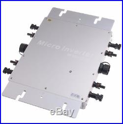 1200W MPPT Waterproof Solar Grid Tie Inverter DC22V-50V to AC220V Solar Inverter