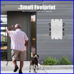 1200W Micro Solar Panel Smart Inverter Pure Sine Wave MPPT Grid Tie Inversor New