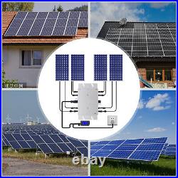 1200W Micro Solar Panel Smart Inverter Pure Sine Wave MPPT Grid Tie Inversor New