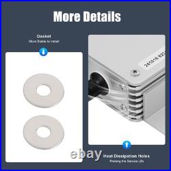 1200W Micro Solar Panel Smart Inverter Pure Sine Wave MPPT Grid Tie Inversor USA