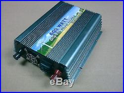 1200W Solar Grid Tie Inverter 600W2pcs AC110V DC10.8-30v 50/60HZ MPPT