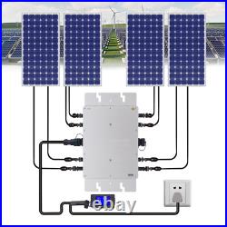 1200W Solar Grid Tie Inverter Waterproof IP65 Pure Sine Wave Inverter