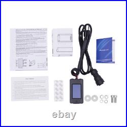 1200W Solar Grid Tie Micro Inverter Pure Sine Wave LCD IP65 110V Silver for Home