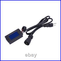 1200W Solar Grid Tie Micro Inverter Pure Sine Wave LCD IP65 110V Silver for Home