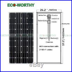 1200W Solar Kit 8160W Mono Pv Panel + 1200W Grid Tie Inverter+Reactive meter