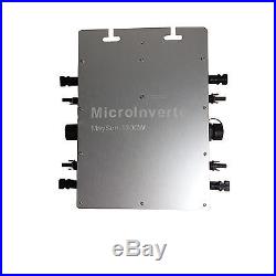 1200W Waterproof Grid Tie Inverter DC to AC Solar Power Inverter IP65 50Hz/60Hz