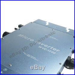 1200W Waterproof Grid Tie Inverter Use For 24V/36V Panel Pure Sine Wave Inverter