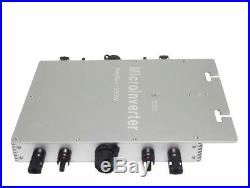 1200W Waterproof Grid Tie PV Micro Inverter DC22-50V to 120 AC Power IP65