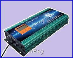 1200w grid tie power inverter dc 26.4-45v to ac 110v for solar panel+LCD, MPPT
