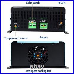 120A MPPT Solar Charger Controller 12V24V36V 48V 60V 72V 84V 96V Battery PV 230V