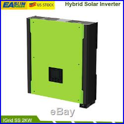 120V Grid Tie Inverter 2000W 48V Solar Inverter 2250W MPPT Inverters 30A AC