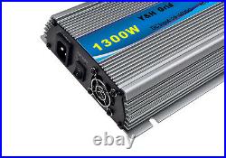 1300W Grid Tie Inverter DC20-45V to AC110V Solar Pure Sine Wave Micro Inverter