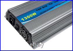 1300W Solar Grid Tie Inverter DC20-45V for 36V PV Panel Pure Sine Wave Inverter