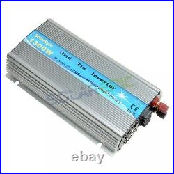 1300W Solar Grid Tie Inverter DC24V to AC110V/220V 50Hz/60Hz Pure Sine Wave MPPT