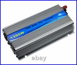 1300W Solar Grid Tie Inverter MPPT Pure Sine Wave DC10.8-30V Input AC230V Output