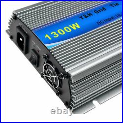 1300W Solar Grid Tie Inverter MPPT Pure Sine Wave DC10.8-30V Input AC230V Output