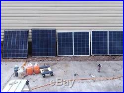 14 12 volt solar panel kit 1,575 watts includes 13 grid tie inverters