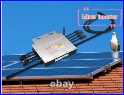 1400W 2.4G Wireless Waterproof AUTO 120V/230V MPPT Solar Grid Tie Micro Inverter