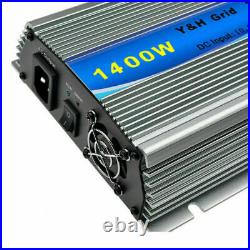 1400W Grid Tie Inverter Stackable MPPT DC10.8-32V to AC230V Solar Microinverter