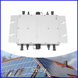 1400W MPPT Grid Tie Micro Solar Inverter 110V Inverter Waterproof with LED Lamp
