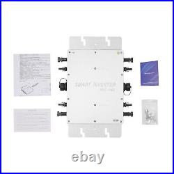 1400W MPPT Grid Tie Smart Solar Micro Inverter Grid Tie DC to AC 110V