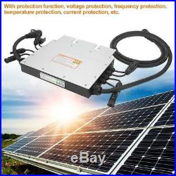1400W Solar Grid Tie Inverter 18V-50V to 120V 230V MPPT Micro Waterproof