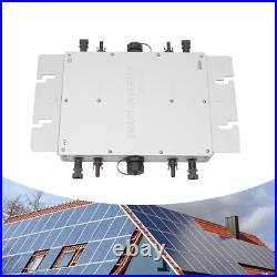 1400W Solar Micro Inverter Grid Tie Mppt Pure Sine Wave Dc To Ac 110v Waterproof