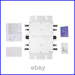 1400W Solar Micro Inverter Grid Tie Mppt Pure Sine Wave Dc To Ac 110v Waterproof 1400W Solar Micro Inverter Grid Tie Mppt Pure Sine Wave Dc To Ac 110v Waterproof