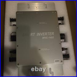 1400w Solar Micro Inverter Grid Tie Mppt Pure Sine Wave Dc To Ac 110v Waterproof