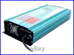 1800w grid tie power inverter dc 26.4-45v to ac 110v for solar panel+LCD, MPPT