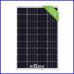 1920W 48V System Kit 16×120W 12V Solar Panel 2000W Grid Tie Solar Power Inverter