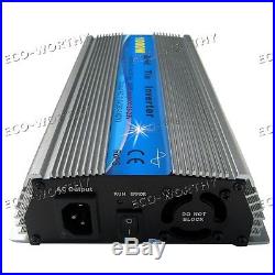 1KW DC12V-AC110V Grid Tie Inverter For Home Solar Panel System MPPT Function