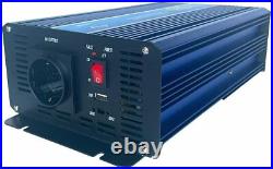 1KW Solar On Grid Tie Inverter DC 10-130V-AC 120V 220V for 12V 24V 48V PV Panel