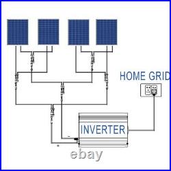 2000W Battery Discharge Power Mode/MPPT Solar Grid Tie Inverter Pure Sine Wave