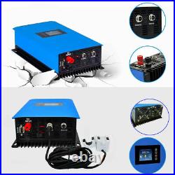 2000W Grid Tie Inverter with Power Limiter MPPT Stackable DC45-90V to AC190-260V
