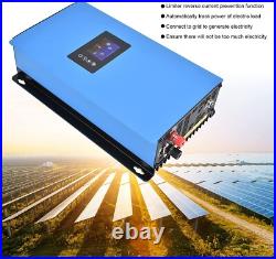 2000W Grid Tie Inverter with Power Limiter MPPT Stackable DC45-90V to AC190-260V