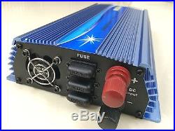 2000W Grid Tie Solar Inverter AC110V DC10.8-30V Converter With Cable 1000W2PCS