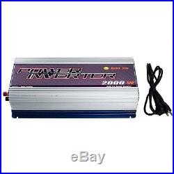 2000W MPPT Solar Power Grid Tie Inverter Pure Sine Wave DC45-90V TO AC230V