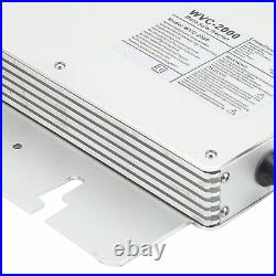 2000W Waterproof Solar Grid Tie Micro Inverter WIFI Control 120/230V WVC-2000R3