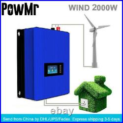 2000W Wind Power Turbine Grid Tie Inverter For AC220V DC45V-90V Wind System