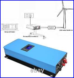 2000W Wind Turbine On Grid Tie Inverter Pure Sine Wave 45-90VDC 110V/ 220VAC