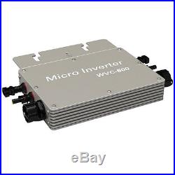 22-50VDC to 230VAC 600W Grid Tie Micro Inverter with Power Line Communication