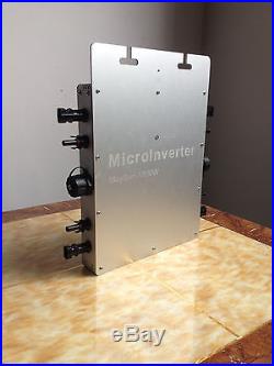 2400w grid tie solar power inverter dc10.5-30V or 22-50v CABLE 1200w2pcs