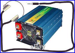 2500W Grid Tie Inverter 28V-48V DC/110V AC With MPPT For 24V(36VMP) Solar Panel