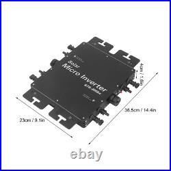 2800W 230V Solar Grid Tie Inverter MPPT Power Micro Inverter WiFi Control IP65