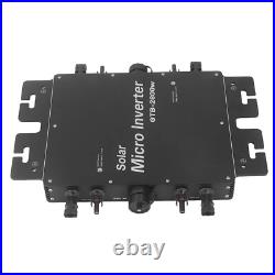 2800W Solar Grid Tie Inverter MPPT Micro Inverter With WiFi Control IP65 230V