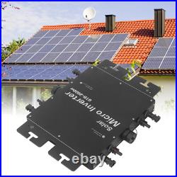 2800W Solar Grid Tie Inverter MPPT Micro Inverter With WiFi Control IP65 230V