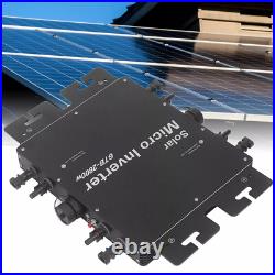 2800W Solar Grid Tie Inverter MPPT Micro Inverter With WiFi Control IP65 230V
