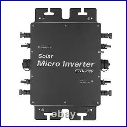 2800W Solar Grid Tie Inverter MPPT Micro Inverter WithWiFi Control IP65 230V BUF