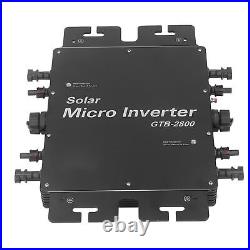 2800W Solar Grid Tie Inverter MPPT Micro Inverter WithWiFi Control IP65 230V BUF